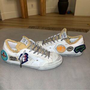 Golden Goose limited edition Superstar Dreamaker sneaker with patches Men's 42